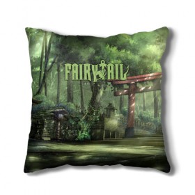 Подушка 3D с принтом Fairy Tail в городе Новоалтайск, наволочка – 100% полиэстер, наполнитель – холлофайбер (легкий наполнитель, не вызывает аллергию). | состоит из подушки и наволочки. Наволочка на молнии, легко снимается для стирки | fairy | tail | драгнил | дракон | зереф | люси | маг | манга | нацу | феникс | фиор | хартфилия | хвост феи | хэппи