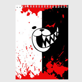 Скетчбук с принтом MONOKUMA Blood в городе Новоалтайск, 100% бумага
 | 48 листов, плотность листов — 100 г/м2, плотность картонной обложки — 250 г/м2. Листы скреплены сверху удобной пружинной спиралью | Тематика изображения на принте: ahegao | anime | bear | blood | danganronpa | derector | despair | girls | happy | havoc | manga | monokuma | panda | red | robot | trigger | ultra | аниме | ахегао | директор | кровь | манга | медведь | монокума | панда | робот