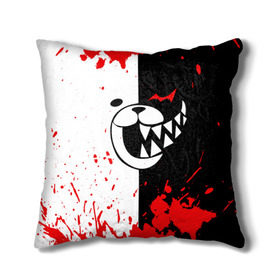 Подушка 3D с принтом MONOKUMA Blood в городе Новоалтайск, наволочка – 100% полиэстер, наполнитель – холлофайбер (легкий наполнитель, не вызывает аллергию). | состоит из подушки и наволочки. Наволочка на молнии, легко снимается для стирки | ahegao | anime | bear | blood | danganronpa | derector | despair | girls | happy | havoc | manga | monokuma | panda | red | robot | trigger | ultra | аниме | ахегао | директор | кровь | манга | медведь | монокума | панда | робот