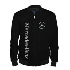 Мужской бомбер 3D с принтом MERCEDES BENZ CARBON в городе Новоалтайск, 100% полиэстер | застегивается на молнию, по бокам два кармана без застежек, по низу бомбера и на воротнике - эластичная резинка | Тематика изображения на принте: amg | auto | carbon | mercedes | mercedes benz | sport | авто | автомобиль | автомобильные | амг | бренд | карбон | марка | машины | мерседес | спорт