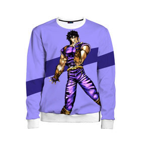 Детский свитшот 3D с принтом JOJO Jonathan Joestar в городе Новоалтайск, 100% полиэстер | свободная посадка, прямой крой, мягкая тканевая резинка на рукавах и понизу свитшота | Тематика изображения на принте: adventure | anime | bizzare | jo jo | jojo | logo | manga | аниме | араки | ахегао | джо | джо джо | джоджо | жижа | жожа | жожо | йойо | лого | манга | мульт | мультфильм | отаку | сериал | символ | хирохико | юри | яой