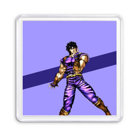 Магнит 55*55 с принтом JOJO Jonathan Joestar в городе Новоалтайск, Пластик | Размер: 65*65 мм; Размер печати: 55*55 мм | adventure | anime | bizzare | jo jo | jojo | logo | manga | аниме | араки | ахегао | джо | джо джо | джоджо | жижа | жожа | жожо | йойо | лого | манга | мульт | мультфильм | отаку | сериал | символ | хирохико | юри | яой