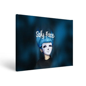 Холст прямоугольный с принтом SALLY FACE в городе Новоалтайск, 100% ПВХ |  | blue | face | fisher | game | games | gizmo | hair | larry | mask | sally | волосы | гизмо | голубые | игра | игры | ларри | маска | протез | сали | салли | синие | синий | триллер | ужасы | фейс | фишер | фэйс | хоррор
