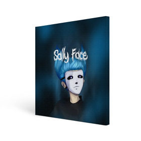 Холст квадратный с принтом SALLY FACE в городе Новоалтайск, 100% ПВХ |  | blue | face | fisher | game | games | gizmo | hair | larry | mask | sally | волосы | гизмо | голубые | игра | игры | ларри | маска | протез | сали | салли | синие | синий | триллер | ужасы | фейс | фишер | фэйс | хоррор