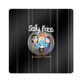 Магнит виниловый Квадрат с принтом Sally Face Episode Three в городе Новоалтайск, полимерный материал с магнитным слоем | размер 9*9 см, закругленные углы | Тематика изображения на принте: blue | face | fisher | game | games | gizmo | hair | larry | mask | sally | волосы | гизмо | голубые | игра | игры | ларри | маска | протез | сали | салли | синие | синий | триллер | ужасы | фейс | фишер | фэйс | хоррор