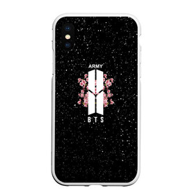 Чехол для iPhone XS Max матовый с принтом BTS ARMY в городе Новоалтайск, Силикон | Область печати: задняя сторона чехла, без боковых панелей | bangtan boys | bt21 | bts | bts army | bts stickers | j hope | jimin | jin | jungkook | k pop | rap monster | rapmon | suga | v | бтс | корея | стикеры bts
