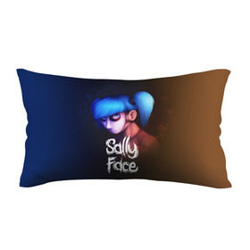 Подушка 3D антистресс с принтом SALLY FACE в городе Новоалтайск, наволочка — 100% полиэстер, наполнитель — вспененный полистирол | состоит из подушки и наволочки на молнии | blue | face | fisher | game | games | gizmo | hair | larry | mask | sally | волосы | гизмо | голубые | игра | игры | ларри | маска | протез | сали | салли | синие | синий | триллер | ужасы | фейс | фишер | фэйс | хоррор