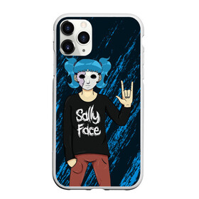 Чехол для iPhone 11 Pro Max матовый с принтом Sally Face по Року в городе Новоалтайск, Силикон |  | Тематика изображения на принте: blue | face | fisher | game | games | gizmo | hair | larry | mask | sally | волосы | гизмо | голубые | игра | игры | ларри | маска | протез | сали | салли | синие | синий | триллер | ужасы | фейс | фишер | фэйс | хоррор