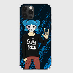 Чехол для iPhone 12 Pro Max с принтом Sally Face по Року в городе Новоалтайск, Силикон |  | Тематика изображения на принте: blue | face | fisher | game | games | gizmo | hair | larry | mask | sally | волосы | гизмо | голубые | игра | игры | ларри | маска | протез | сали | салли | синие | синий | триллер | ужасы | фейс | фишер | фэйс | хоррор