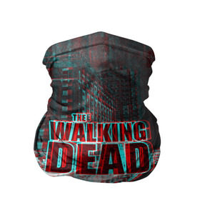 Бандана-труба 3D с принтом the walking dead glitch в городе Новоалтайск, 100% полиэстер, ткань с особыми свойствами — Activecool | плотность 150‒180 г/м2; хорошо тянется, но сохраняет форму | glitch | the walking dead | апокалипсис | глитч | зомби | помехи | ходячие мертвецы