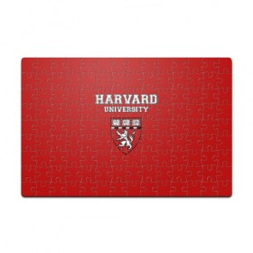 Пазл магнитный 126 элементов с принтом HARVARD в городе Новоалтайск, полимерный материал с магнитным слоем | 126 деталей, размер изделия —  180*270 мм | Тематика изображения на принте: гарвард | колледж | студентики | студенты | университет | школа