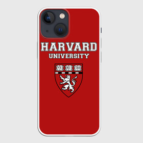 Чехол для iPhone 13 mini с принтом HARVARD в городе Новоалтайск,  |  | гарвард | колледж | студентики | студенты | университет | школа