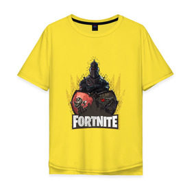 Мужская футболка хлопок Oversize с принтом Fortnite Knight в городе Новоалтайск, 100% хлопок | свободный крой, круглый ворот, “спинка” длиннее передней части | 1 | battle royale | epic games | fortnite | pubg | victory | батл роял | королевская битва | ниндзя | пабг | пабджи | рояль | стрим | фортинайт | фортнайт | форточка | эпик | эпики