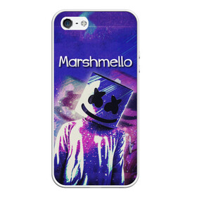 Чехол для iPhone 5/5S матовый с принтом Marshmello в городе Новоалтайск, Силикон | Область печати: задняя сторона чехла, без боковых панелей | marshmello | диджей | клуб | клубная музыка | маршмеллоу | маршмэлло | маршмэллоу | музыка | электронная
