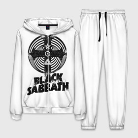 Мужской костюм 3D с принтом Black Sabbath в городе Новоалтайск, 100% полиэстер | Манжеты и пояс оформлены тканевой резинкой, двухслойный капюшон со шнурком для регулировки, карманы спереди | black sabbath | hard rock | heavy metal | блэк сабат | группы | метал | музыка | оззи осборн | рок | хард рок | хэви метал