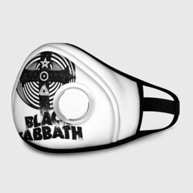 Маска из неопрена с принтом Black Sabbath в городе Новоалтайск, неопрен 100% | Форма огибающая нос. Резинки для ушей с дополнительной резинкой на затылке. Клапан для выдоха для активного дыхания при занятиях спортом. Эластичный материал маски и окантовки для лучшего растяжения и прилегания маски.  | black sabbath | hard rock | heavy metal | блэк сабат | группы | метал | музыка | оззи осборн | рок | хард рок | хэви метал