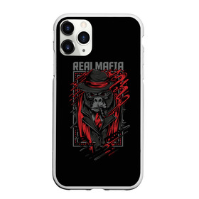 Чехол для iPhone 11 Pro матовый с принтом Реальная Мафия в городе Новоалтайск, Силикон |  | gangster | mafia | банда | банды | гангстер | горилла | мафия | обезьяна | обезьяны
