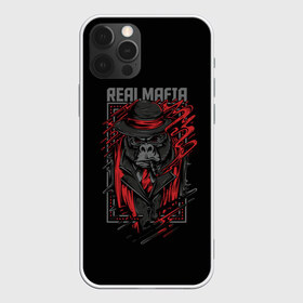 Чехол для iPhone 12 Pro Max с принтом Реальная Мафия в городе Новоалтайск, Силикон |  | gangster | mafia | банда | банды | гангстер | горилла | мафия | обезьяна | обезьяны