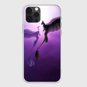 Чехол для iPhone 12 Pro Max с принтом как приручить дракона в городе Новоалтайск, Силикон |  | Тематика изображения на принте: light fury | night fury | беззубик | дракон | как приручить дракона | ночная фурия