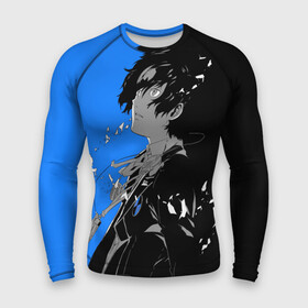 Мужской рашгард 3D с принтом Makoto Yuki   Persona 5 в городе Новоалтайск,  |  | anime | game | makoto yuki | persona 5 | yuki | аниме | игра персонаж | мужчина | человек