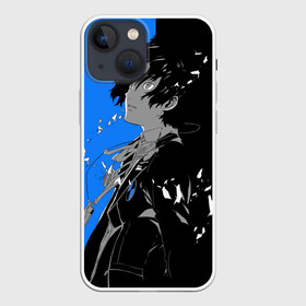Чехол для iPhone 13 mini с принтом Makoto Yuki   Persona 5 в городе Новоалтайск,  |  | anime | game | makoto yuki | persona 5 | yuki | аниме | игра персонаж | мужчина | человек