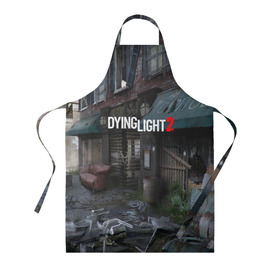 Фартук 3D с принтом DyingLight2 в городе Новоалтайск, 100% полиэстер | общий размер — 65 х 85 см, ширина нагрудника — 26 см, горловина — 53 см, длина завязок — 54 см, общий обхват в поясе — 173 см. Принт на завязках и на горловине наносится с двух сторон, на основной части фартука — только с внешней стороны | baggie | dying light | game | good night good luck | survival horror | techland | the following | zombie | багги | зараженные | зомби | игры