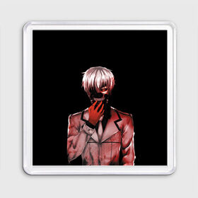 Магнит 55*55 с принтом Tokyo Ghoul в городе Новоалтайск, Пластик | Размер: 65*65 мм; Размер печати: 55*55 мм | anime | manga | tokyo ghoul | аниме | котаро амон | кэн канэки | манга | ризе камиширо | тока киришима | токийский гуль