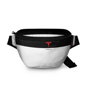 Поясная сумка 3D с принтом TESLA в городе Новоалтайск, 100% полиэстер | плотная ткань, ремень с регулируемой длиной, внутри несколько карманов для мелочей, основное отделение и карман с обратной стороны сумки застегиваются на молнию | car | elon | motors | musk | tesla | авто | автомобиль | илон | кар | лого | маск | машина | моторс | тесла | тэсла