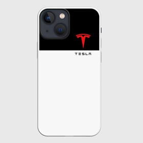 Чехол для iPhone 13 mini с принтом TESLA в городе Новоалтайск,  |  | Тематика изображения на принте: car | elon | motors | musk | tesla | авто | автомобиль | илон | кар | лого | маск | машина | моторс | тесла | тэсла