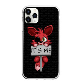 Чехол для iPhone 11 Pro Max матовый с принтом Foxy в городе Новоалтайск, Силикон |  | Тематика изображения на принте: five nights at freddys | foxy | аниматроники | игра | компьютерная игра | робот | фокси | фредди | чика