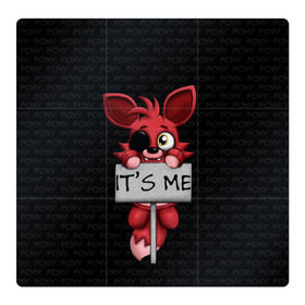 Магнитный плакат 3Х3 с принтом Foxy в городе Новоалтайск, Полимерный материал с магнитным слоем | 9 деталей размером 9*9 см | five nights at freddys | foxy | аниматроники | игра | компьютерная игра | робот | фокси | фредди | чика