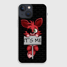 Чехол для iPhone 13 mini с принтом Foxy в городе Новоалтайск,  |  | Тематика изображения на принте: five nights at freddys | foxy | аниматроники | игра | компьютерная игра | робот | фокси | фредди | чика