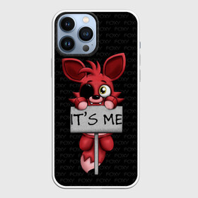 Чехол для iPhone 13 Pro Max с принтом Foxy в городе Новоалтайск,  |  | Тематика изображения на принте: five nights at freddys | foxy | аниматроники | игра | компьютерная игра | робот | фокси | фредди | чика