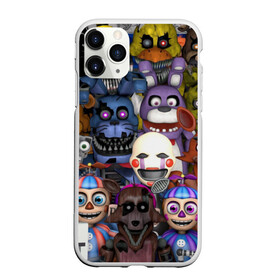 Чехол для iPhone 11 Pro Max матовый с принтом Five Nights At Freddys в городе Новоалтайск, Силикон |  | Тематика изображения на принте: five nights at freddys | foxy | аниматроники | игра | компьютерная игра | робот | фокси | фредди | чика