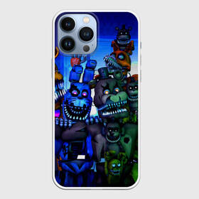 Чехол для iPhone 13 Pro Max с принтом Five Nights At Freddys в городе Новоалтайск,  |  | Тематика изображения на принте: five nights at freddys | foxy | аниматроники | игра | компьютерная игра | робот | фокси | фредди | чика
