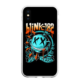 Чехол для iPhone XS Max матовый с принтом Blink 182 в городе Новоалтайск, Силикон | Область печати: задняя сторона чехла, без боковых панелей | punk | группы | кролик | музыка | панк