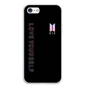 Чехол для iPhone 5/5S матовый с принтом BTS LY в городе Новоалтайск, Силикон | Область печати: задняя сторона чехла, без боковых панелей | bangtan boys | bt21 | bts | bts army | bts stickers | j hope | jimin | jin | jungkook | k pop | rap monster | rapmon | suga | v | бтс | корея | стикеры bts