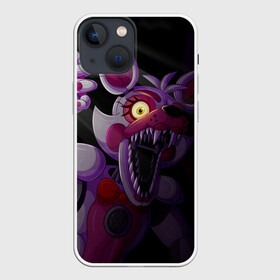 Чехол для iPhone 13 mini с принтом Mangle в городе Новоалтайск,  |  | five nights at freddys | foxy | mangle | аниматроники | игра | компьютерная игра | мангл | робот | фокси | фредди | чика