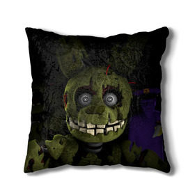 Подушка 3D с принтом Five Nights At Freddy`s в городе Новоалтайск, наволочка – 100% полиэстер, наполнитель – холлофайбер (легкий наполнитель, не вызывает аллергию). | состоит из подушки и наволочки. Наволочка на молнии, легко снимается для стирки | Тематика изображения на принте: five nights at freddys | foxy | аниматроники | игра | компьютерная игра | робот | фокси | фредди | чика