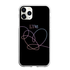 Чехол для iPhone 11 Pro матовый с принтом BTS LOVE YOURSELF в городе Новоалтайск, Силикон |  | bangtan boys | bt21 | bts | bts army | bts stickers | j hope | jimin | jin | jungkook | k pop | rap monster | rapmon | suga | v | бтс | корея | стикеры bts