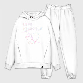 Мужской костюм хлопок OVERSIZE с принтом BTS LOVE YOURSELF в городе Новоалтайск,  |  | bangtan boys | bt21 | bts | bts army | bts stickers | j hope | jimin | jin | jungkook | k pop | rap monster | rapmon | suga | v | бтс | корея | стикеры bts