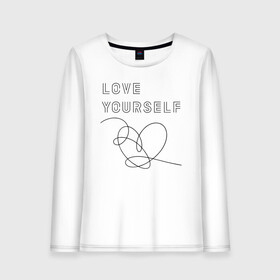 Женский лонгслив хлопок с принтом BTS в городе Новоалтайск, 100% хлопок |  | bangtan boys | bt21 | bts | bts army | bts stickers | j hope | jimin | jin | jungkook | k pop | rap monster | rapmon | suga | v | бтс | корея | стикеры bts