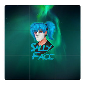 Магнитный плакат 3Х3 с принтом Memory of Sally Face в городе Новоалтайск, Полимерный материал с магнитным слоем | 9 деталей размером 9*9 см | game | mask | sally face | гизмо | девид | девочка | игра | лари | ларри | мальчик | маска | мрачная | на лице | пых | с протезом | сал | сали | салли | салли фейс | фейс | фэйс | эддисон | эшли
