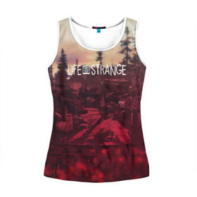 Женская майка 3D Life is Strange: в городе Новоалтайск, 100% полиэстер | круглая горловина, прямой силуэт, длина до линии бедра | caulfield | chloe price | game | kate marsh | life | life is strange | life is strange: before the storm | max | strange | две луны | игры | кейт марш | колфилд | макс | подростки | студенты