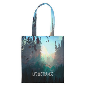 Сумка 3D повседневная с принтом Life is Strange в городе Новоалтайск, 100% полиэстер | Плотность: 200 г/м2; Размер: 34×35 см; Высота лямок: 30 см | caulfield | chloe price | game | kate marsh | life | life is strange | life is strange: before the storm | max | strange | две луны | игры | кейт марш | колфилд | макс | подростки | студенты