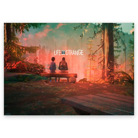 Поздравительная открытка с принтом Life is Strange в городе Новоалтайск, 100% бумага | плотность бумаги 280 г/м2, матовая, на обратной стороне линовка и место для марки
 | caulfield | chloe price | game | kate marsh | life | life is strange | life is strange: before the storm | max | strange | две луны | игры | кейт марш | колфилд | макс | подростки | студенты