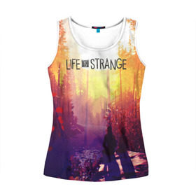Женская майка 3D Life is Strange: в городе Новоалтайск, 100% полиэстер | круглая горловина, прямой силуэт, длина до линии бедра | caulfield | chloe price | game | kate marsh | life | life is strange | life is strange: before the storm | max | strange | две луны | игры | кейт марш | колфилд | макс | подростки | студенты