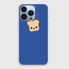 Чехол для iPhone 13 Pro с принтом Парные: Хлебушек в городе Новоалтайск,  |  | Тематика изображения на принте: 14 февраля | nutella | день влюблённых | день святого валентина | для парня | нутелка | нутелла | парные | подарок