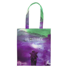 Сумка 3D повседневная с принтом Life is Strange в городе Новоалтайск, 100% полиэстер | Плотность: 200 г/м2; Размер: 34×35 см; Высота лямок: 30 см | caulfield | chloe price | game | kate marsh | life | life is strange | life is strange: before the storm | max | strange | две луны | игры | кейт марш | колфилд | макс | подростки | студенты
