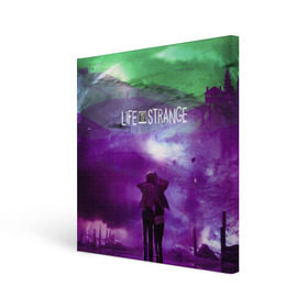 Холст квадратный с принтом Life is Strange в городе Новоалтайск, 100% ПВХ |  | caulfield | chloe price | game | kate marsh | life | life is strange | life is strange: before the storm | max | strange | две луны | игры | кейт марш | колфилд | макс | подростки | студенты